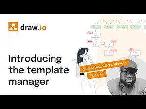 Introducing the template manager | draw.io Beginner Academy - Video #4
