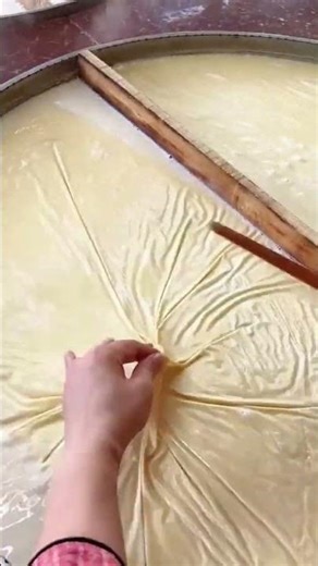 Dried bean curd sticks making process