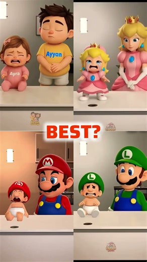 Crying karma Part 4😭 #mario #supermario #memes #funny #supermariobros #babymario #comedy #funnymeme