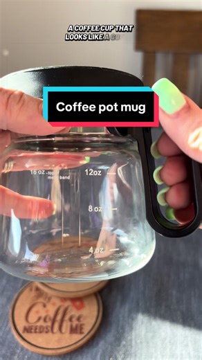 I love this coffee pot mug so much! This would be a perfect Mother’s Day or Father’s Day gift. #coffeecup #coffeepotmug #coffeepot #fathersdaygift #coffeelovers UFORU Coffee Mug with Lid 16oz Glass Creative Cup, Coffee Lovers' Top Choice, Dimensions: 4.9inches tall, 3.8 inches wide, Includes Coaster, Ergonomic Handle Design, a little surprise for your loved one