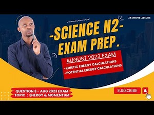 Work, Power and Efficiency - Engineering Science N2 Revision Using an Exam Paper