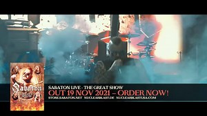 22K views · 1.6K reactions | THE GREAT SHOW - Live in Prague 2020! Available on Blu-ray + DVD ↠ 19 November. Pre-Order your copy here:  https://sabat.one/TheGreatShow | Sabaton | Facebook