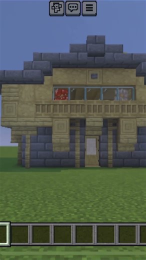 Minecraft birch hut build tour ￼￼