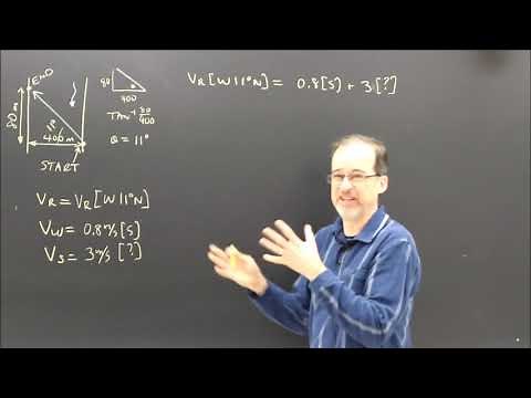 Relative Velocity Complex River Sample Problem