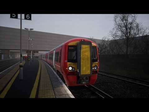 Driving a Class 387/2 Gatwick Express in Train Sim World in 4K 🚅