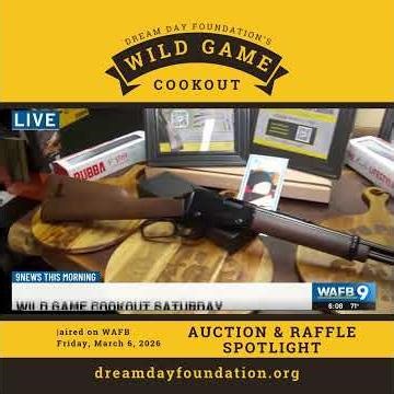2026 Wild Game Cookout - Auction & Raffle Spotlight