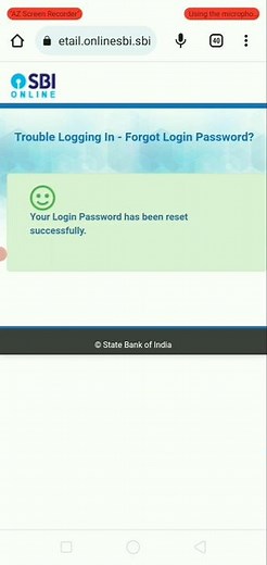 how to forgot Sbi login password 2023