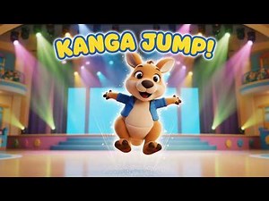 Kanga Kanga Jump! 🦘 Fun Jumping Song for Kids 🎶