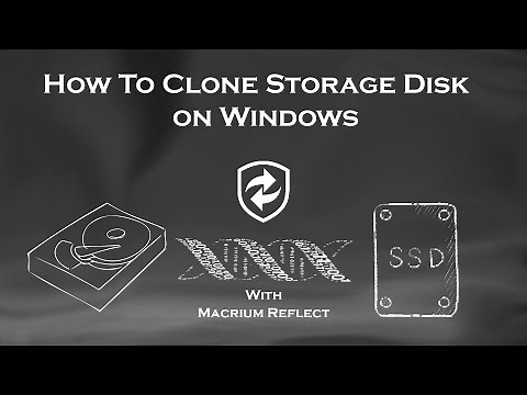 How to clone storage disk on Windows System | Using Macrium Reflect to clone a storage disk