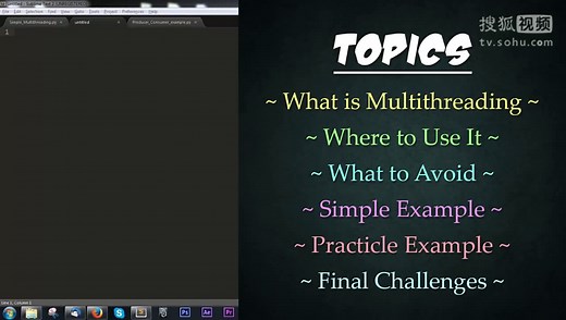 Let s Learn Python #22 - Multithreading - 720p