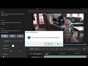 The PowerDirector 14 Motion Tracker