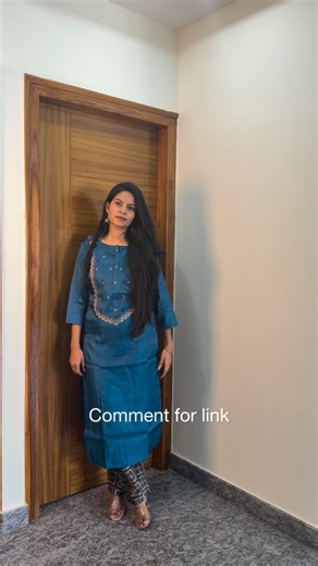 Chaithra on Instagram: "Follow and comment for link 🔗 . . . Do follow @living._.inmoments . . . [Daily vlogs, Kannada mini vlogs series, daily routine, mom life, fashion blogger, festive outfits,fashion, viral flared palazzo,Flipkart haul, Myntra, trending tops, trending fashion, Kannada fashion blogger, grwm, Meesho haul,viral kurta set,] . . . . #kurtasets #explorepage #kannadaminivlogs #instagrowth #indianfashionblogger"