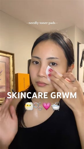 asian night time #skincare routine💗 #korean #grwm