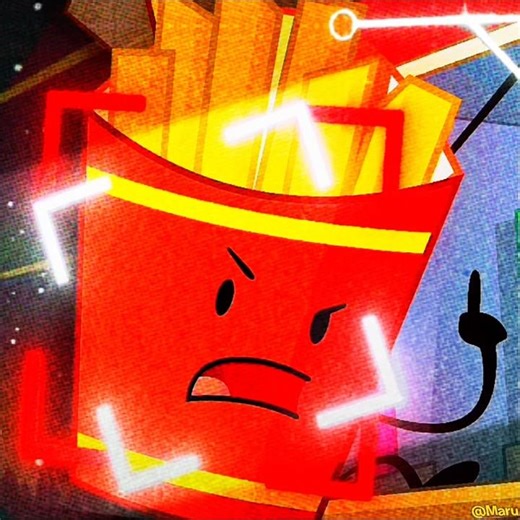 “When You Bite The Fry, The Fry Bites Back” 🗣️🍟 | BFDIA Fries Edit #bfdi #bfdia #bfb