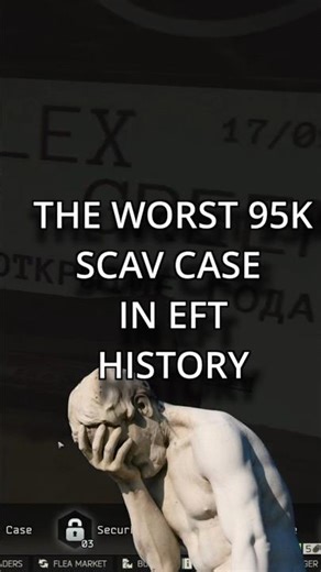 95k Scav Case vs 2.5k… Tarkov Logic 🤡 #escapefromtarkov
