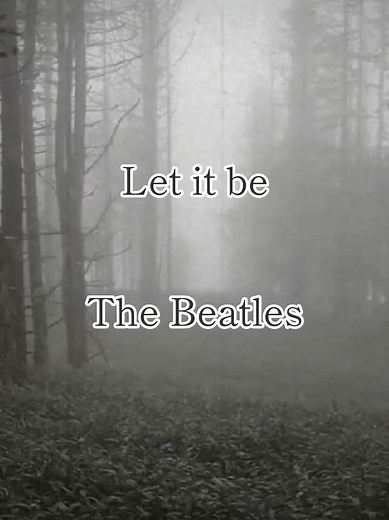 ビートルズの名曲「Let It Be」の魅力