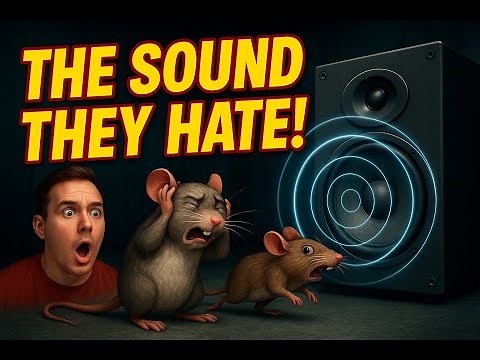 🐭🚫 ULTRASONIC PEST CONTROL: High Frequency Sound to Repel Mice & Rats - The Power of 8kHz - 22kHz