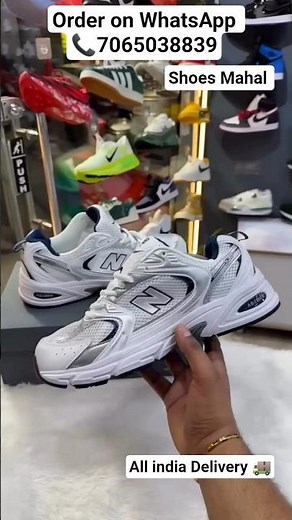New Balance 530 White Sneaker Review And Unboxing #shorts