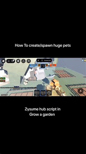 How to spawn any pet you want in grow a garden |zysume hub |free raccoon kitsune |infinite sprinkler