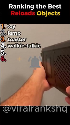 Ranking the Best Object Reloads #ranking #youtubeshorts
