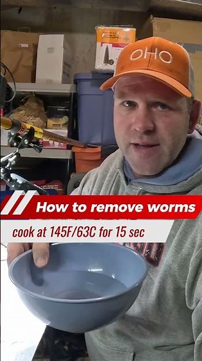 How to remove worms from fish fillets safely #fishing #worms #fillets