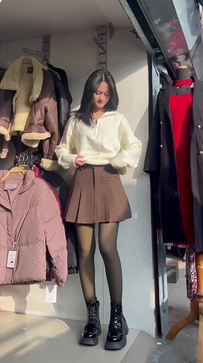 Winter Tennis Skirts and Sweatshirt Outfits for Girls in Nepal