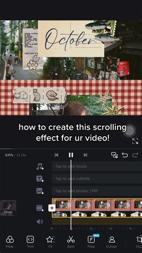 moonsolstice designs on Instagram: "here’s the tutorial on how to make moving effect #tutorial #edit #videotutorial #sliding #scrapbook #igstorytemplates #design #monthlydump"