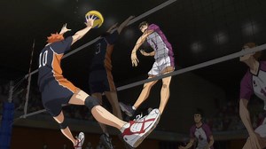 That receive/block was so awesome that stopped the world for a seconds. From Episode 8: http://bit.ly/haikyuS309 | Haikyu