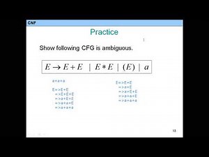 Chomsky Normal Form part 1 | CNF | CFG | Theory of Automata | Pushdown Automata | PDA