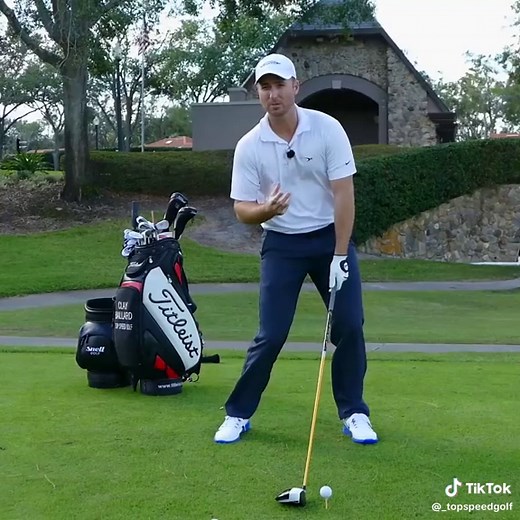 If you feel like you're going to hit it square, and 90% of the time it's either fading or slicing, this is really going to help you... #golfswing #drivertips #longdrives