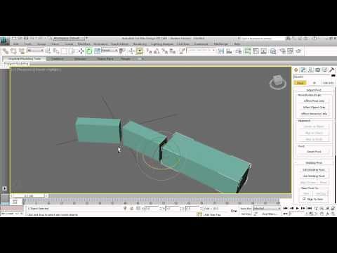 Object Pivot and Parent in 3ds Max