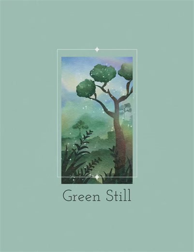 “Green Still”🌿- for the days your thoughts feel too loud. Lo-fi for unwinding gently. #lofichill #ambientlofi #relaxingmusic #meditationvibes #slowliving @lofluff.lofiforlife