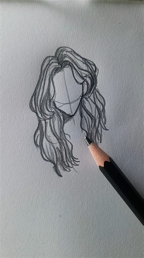 How to Draw Popular Girl Hairstyles #art #shorts #foryou #tutorial #satisfying #howtodraw #hair