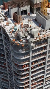 Shocking Skyscraper Collapse: A Dramatic AI Simulation