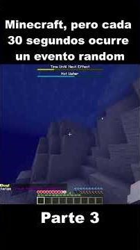 Minecraft, but a random event happens every 30 seconds | Part 3 #minecraft #inver