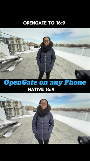 Open Gate on iPhone 16 Using Blackmagic App
