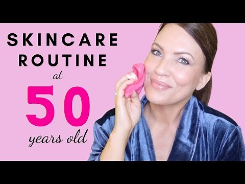 ANTI-AGING SKINCARE ROUTINE - over 50! (P.M.)