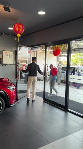 Delivery of Mazda CX-3 Touring in Soul Red Crystal