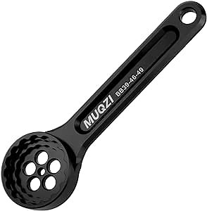 Amazon.com : 5-in-1 Bike Bottom Bracket Tool for 12/16-Notch 39/41/44/46/49mm External Cups Lockring, Bicycle BB Wrench Suitable for Shimano, SRAM, FSA, Rotor, Chris King, Truvativ GXP, Etc : Sports & Outdoors