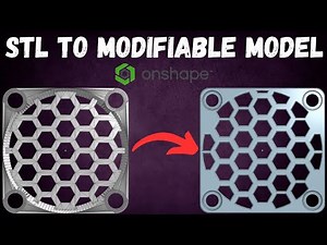 STL to Modifiable Model Fan Guard