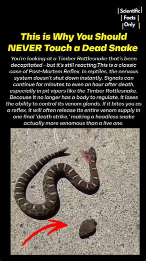 How a Headless Snake Can Still Kill You ? 💀🐍