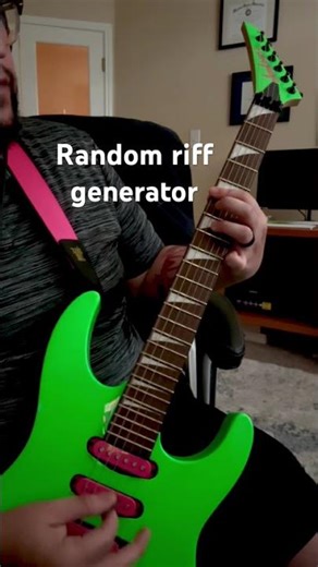 Random riff generator 10/9 #guitar #newriff