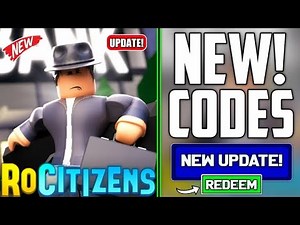 *NEW* ALL WORKING CODES FOR ROCITIZENS 2024! ROBLOX ROCITIZENS CODES