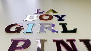 Mirrored Acrylic Letter Number for Art and Craft | Get Free 3M Adhesive Backing | Events Weddings Decorations Art Craft Letters Numbers Word - Etsy