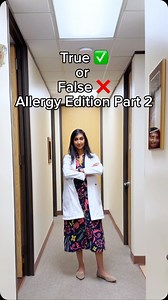 13K views · 1.6K reactions | True or False: Allergy Edition Part 2 裂...