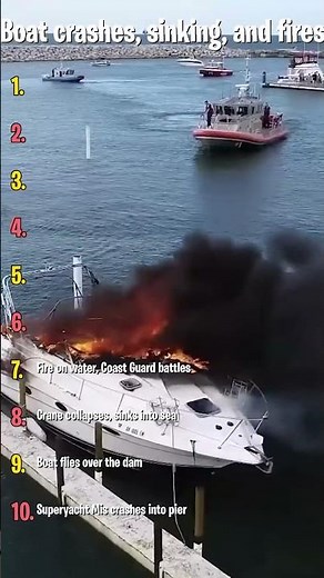Epic Marine Fails Compilation #BoatFails #ShipAccidents #WaterDisasters