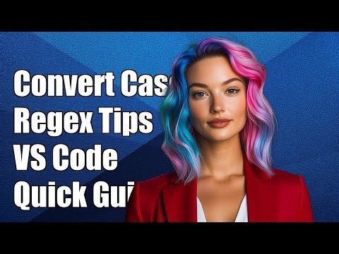How to Convert Lowercase to Uppercase with Regex in Visual Studio Code