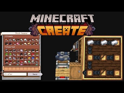 Teil 9: Lagersystem (ME) mit Crafting | Create - Mod Spotlight [Tutorial] [Deutsch] [German]