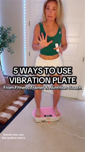 Looking for an easy at-home workout for women that fits into a busy schedule? This vibration plate workout machine is trending for lymphatic drainage, circulation support, muscle activation, and full-body toning — all in just minutes a day. 💪✨ Perfect for women over 30, 40, and 50, beginners, or anyone wanting a low-impact workout at home. Just stand, squat, or stretch on the plate and let the high-frequency vibration technology help activate muscles, support core stability, and enhance your ho