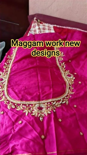 maggam work new designs 2026#maggamwork #shorts #viral #youtubeshorts #trending #telugufashion